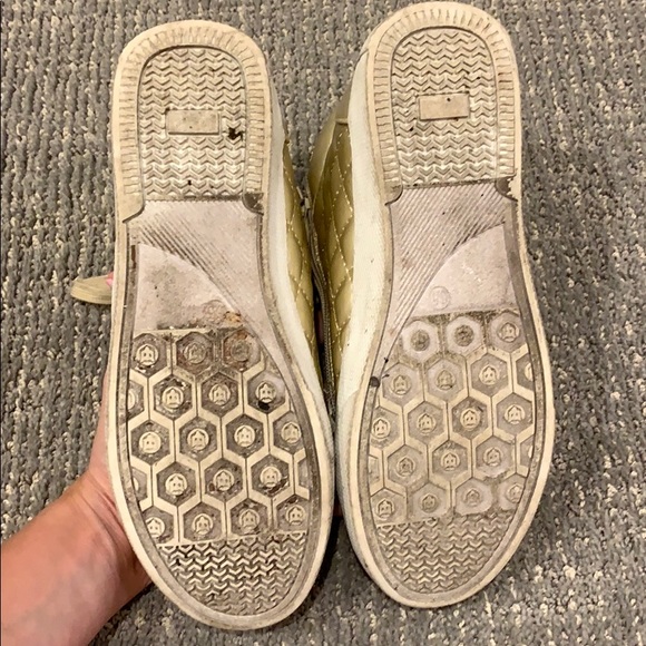 Wanted Gold High Top Sneakers - Picture 6 of 6